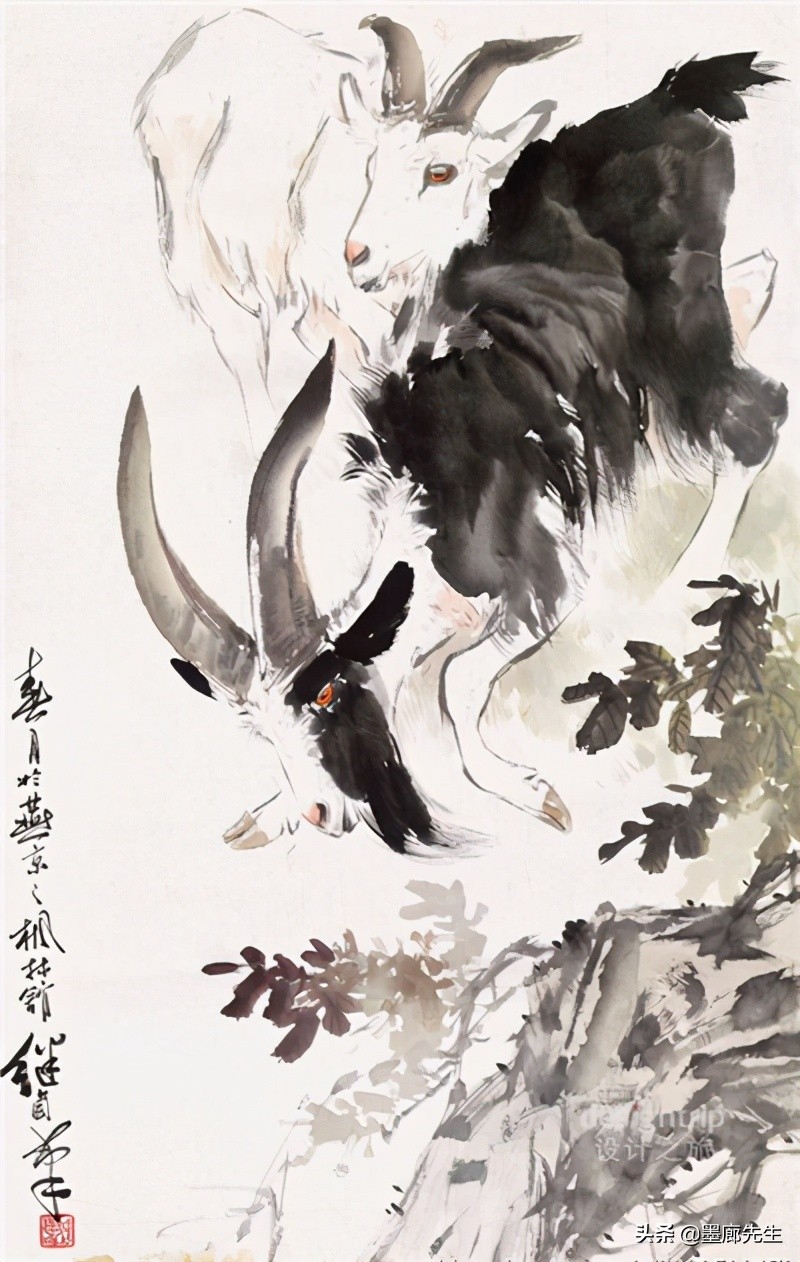 精选100幅画羊美图供大家学习收藏