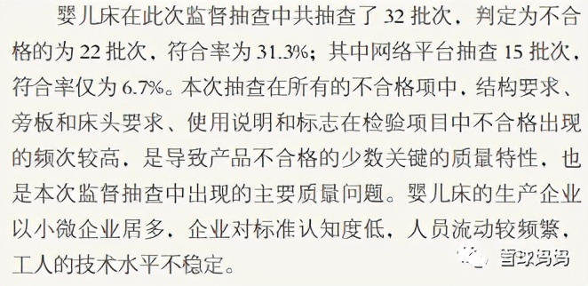 30批次不合格率近50%，质量安全重灾区的婴儿床，怎么挑？