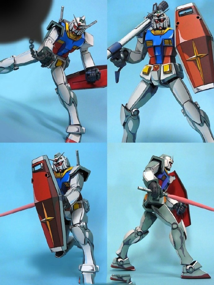 模玩控：高度還原動(dòng)畫(huà)中的二次元涂裝RX78
