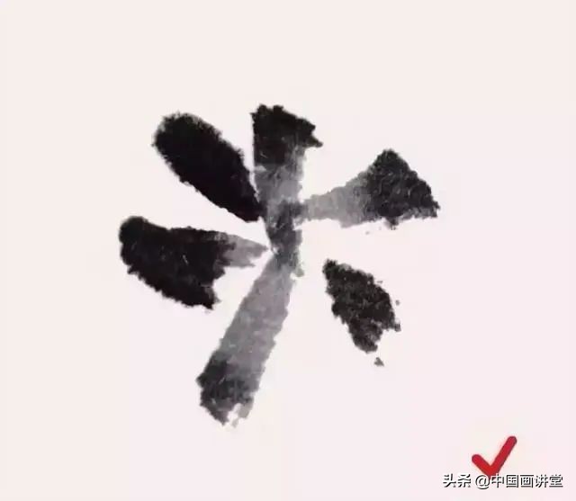 国画教程：12种点叶画法