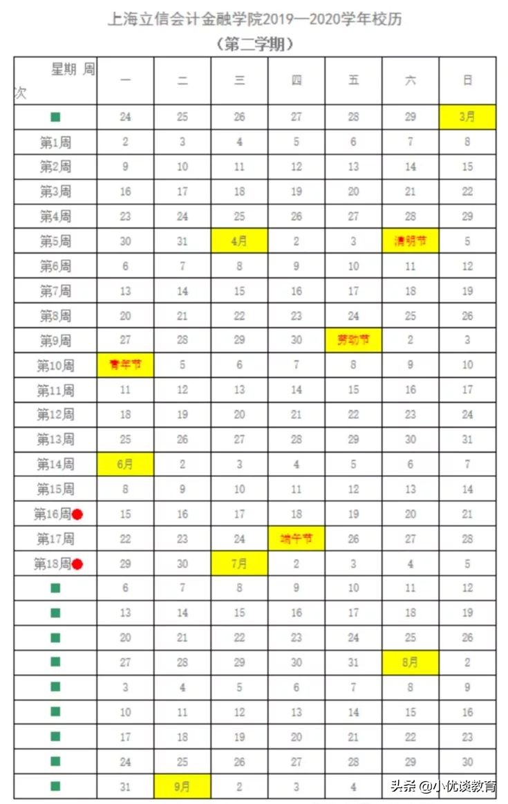 19年上海大中小学校历考而优大盘点！开学时间和寒假天数皆可知