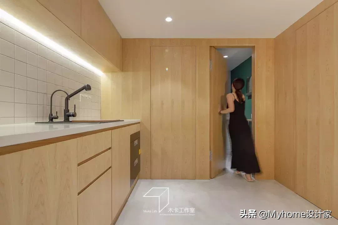 45㎡里弄老房子，变身Loft风！儿童房主卧还有大收纳