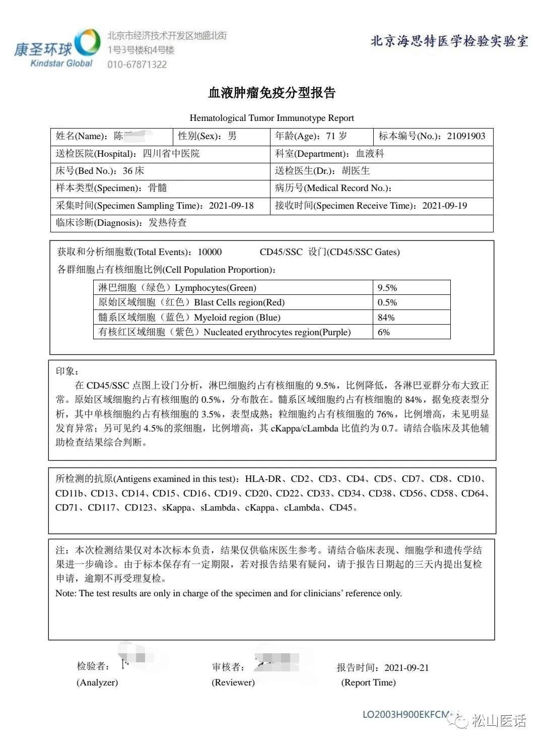 「松山医话医案」主任查房：新疆反复高热一月，不远千里蓉城求医