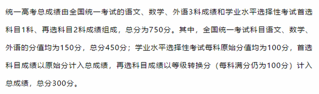 2021“3+1+2”新高考八省录取模式对比！五个政策相同点