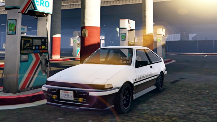「GTA5/头文字D」AE86改装全攻略！完美还原电影与动漫里的AE86