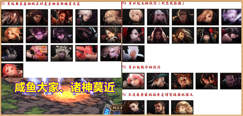 dnf2022版本t0级别职业排行(DNF最尴尬的职业排名！罩子花T0封神)