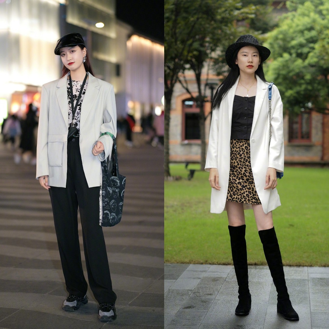 白色西装全身搭配图片(怎么把) - 赤虎壹号