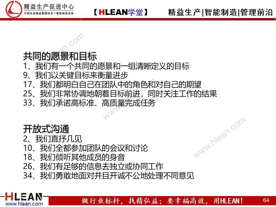 「精益学堂」团队管理