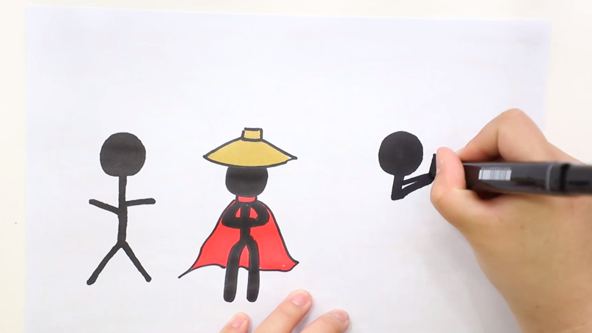 火柴人简笔画