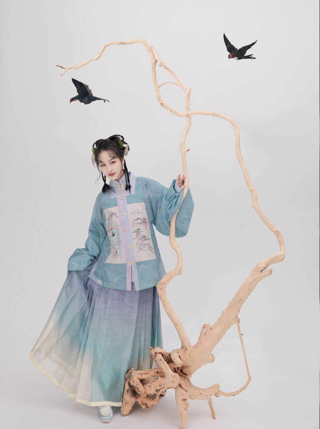 力挺新疆棉！买外国牌子不如看看中国汉服，古典优雅又高级