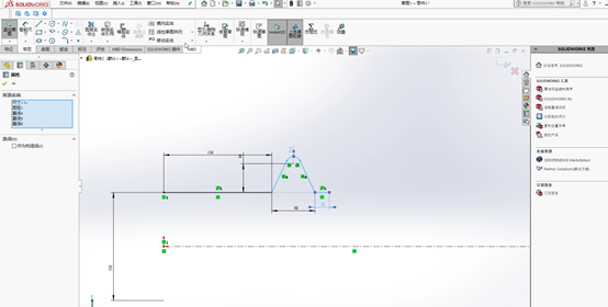 ��solidworks��ģ���Ƴ����ƹܣ����С��������ι��ߵ�����Ӧ��