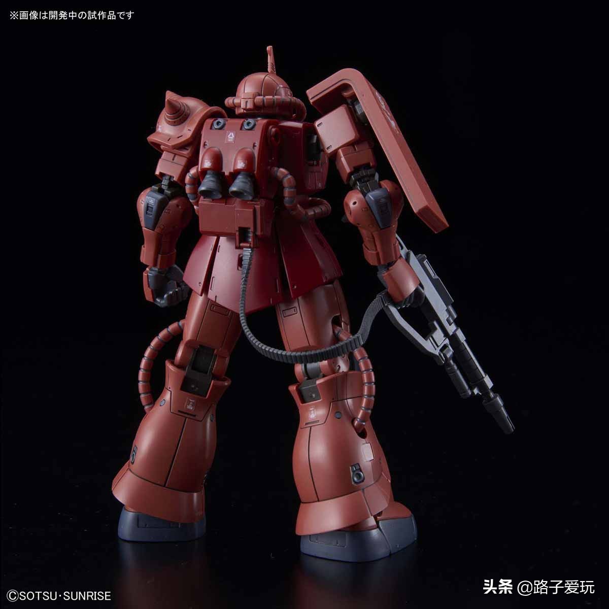 爱玩：HG GTO 1/144 夏亚专用 扎古2 赤色彗星 VER.