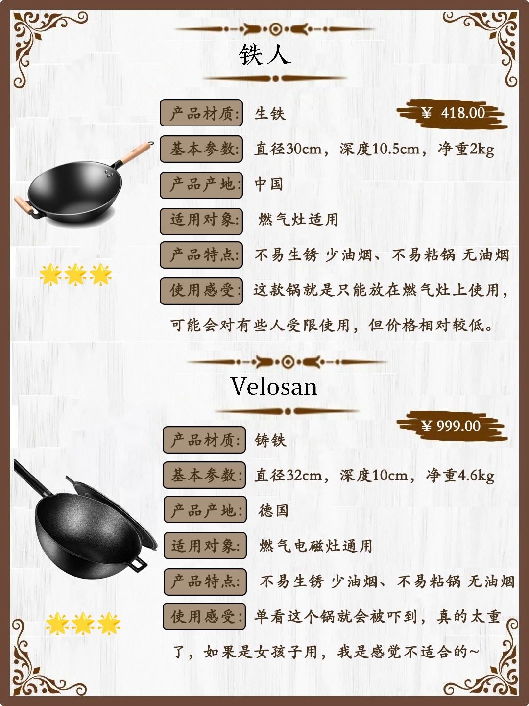 铁锅什么牌子好（十款热门铁锅测评详细分享）