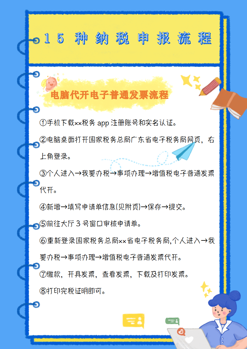 7月纳税大征期，这15种申报流程，掌握轻松报税