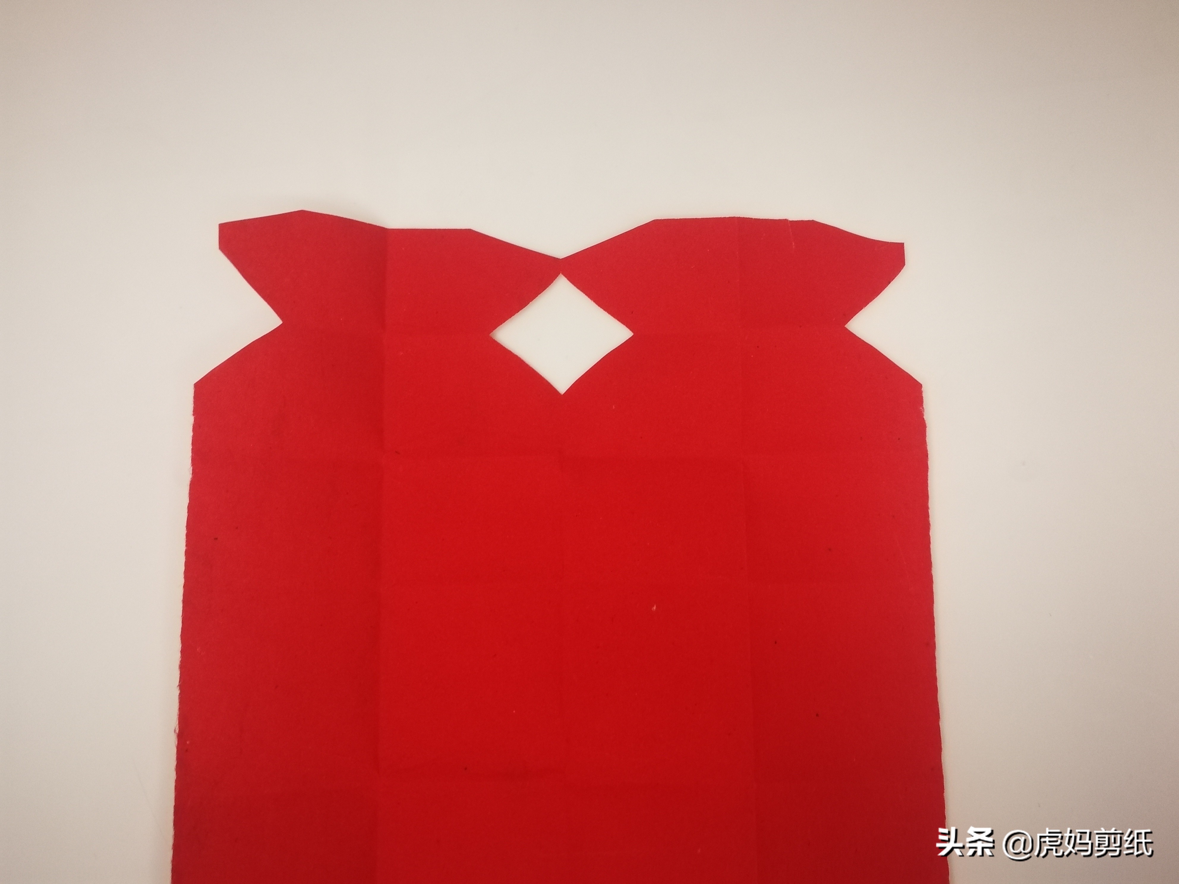 一学就会的福字剪纸教程，你看懂了么