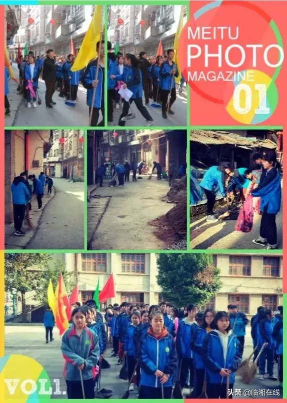 临湘二中学子们以他为榜样，青春志愿勇担当！