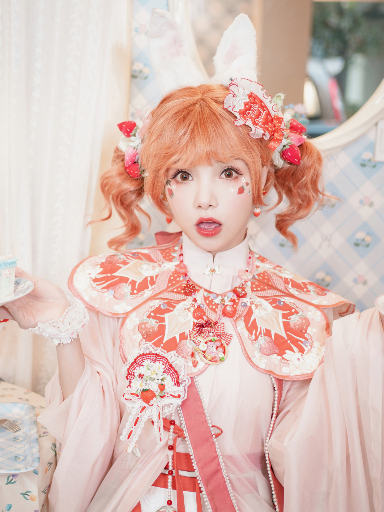 谢安然用"橙发"来配汉服,本以为是在搞笑,看完却惊艳了