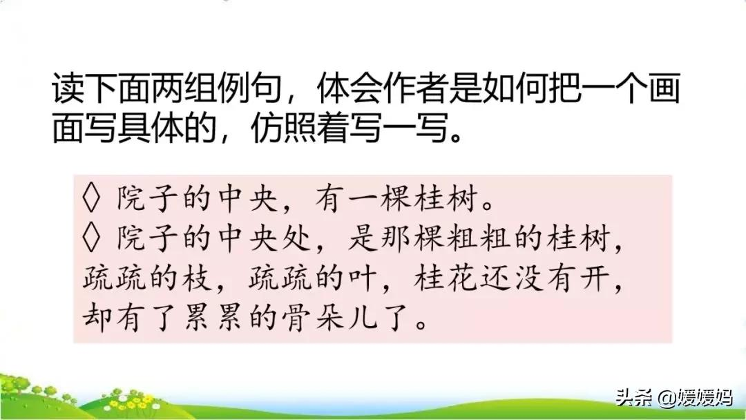部编版语文五年级上册教材课后习题参考答案
