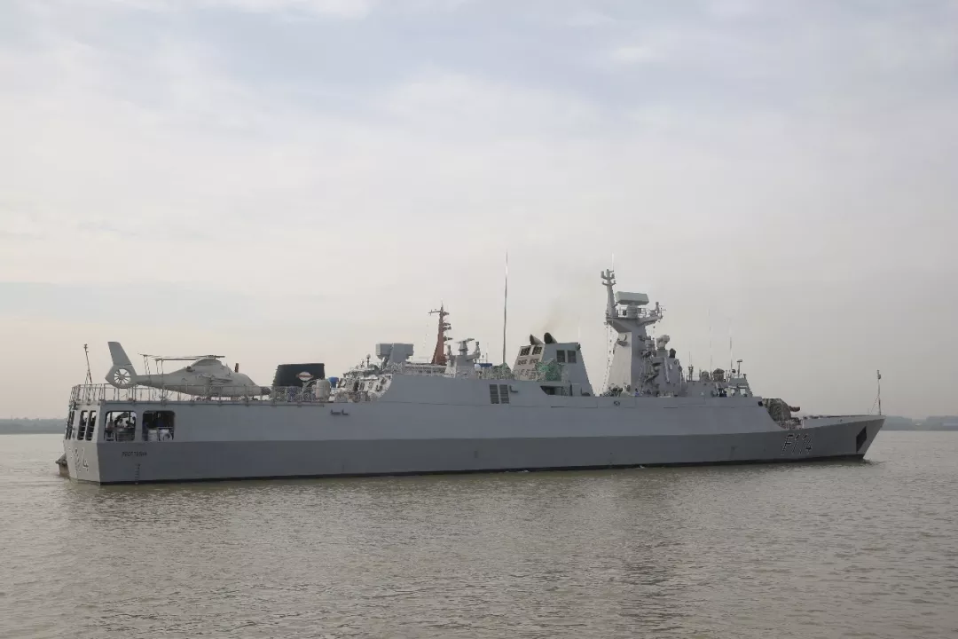 中船集团向巴基斯坦交付新型护卫舰,中船集团向巴基斯坦交付新型护卫舰?