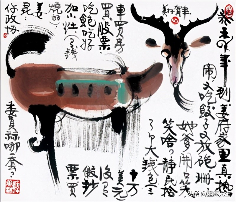 精选100幅画羊美图供大家学习收藏