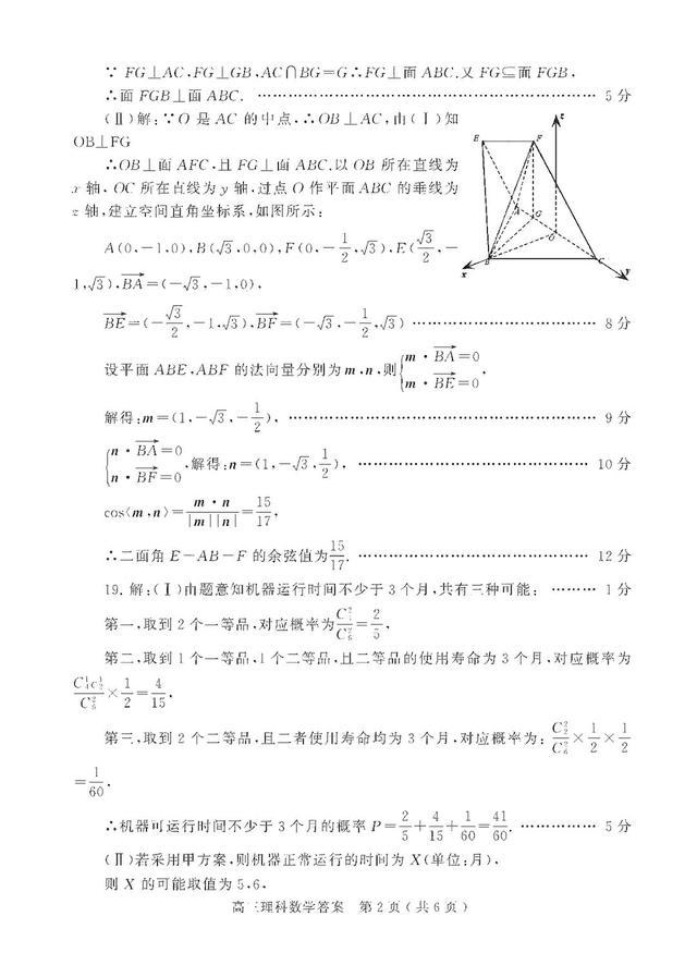 2021河南省六市高三第一次联考试题+答案！高清版本可下载