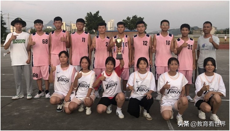 顽强拼搏，奋勇争先一一柳城县实验高级中学高一“新生杯”篮球赛