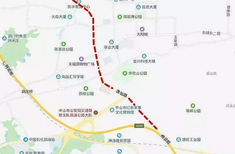 明天起！中山逸仙路局部将封闭施工三年