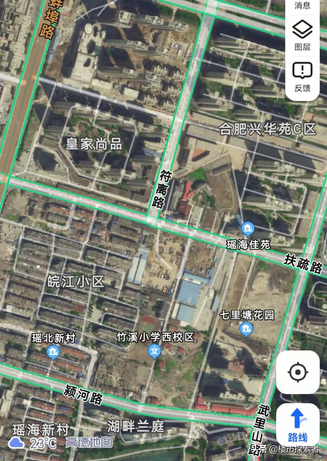 合肥新站区，买房地图详情解说