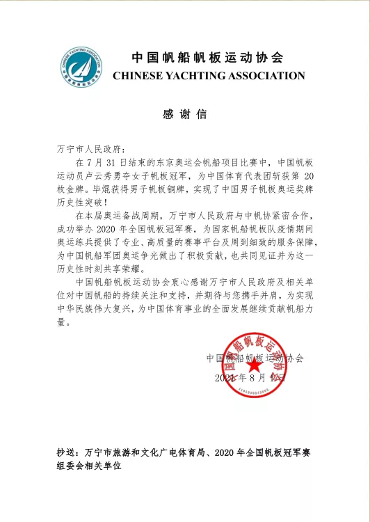 万宁的奥运会冠军有哪些(海南万宁助力中国健儿东京奥运会创造佳绩获感谢！)