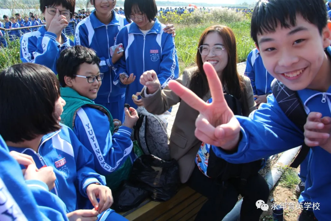 同学们！走起！邯郸市永年区育英学校开展励志远足