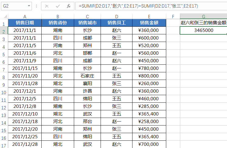 学会SUMIF函数的这4种用法，让你彻底征服它