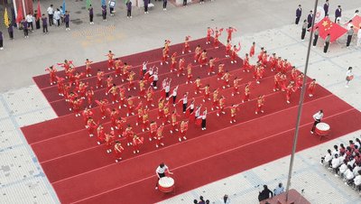 「超燃」洛阳东外第十届运动会开幕式集锦