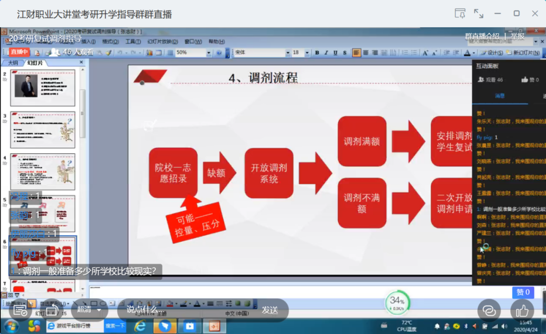 江西文都|江西财经大学考研复试&调剂指导直播讲座在线