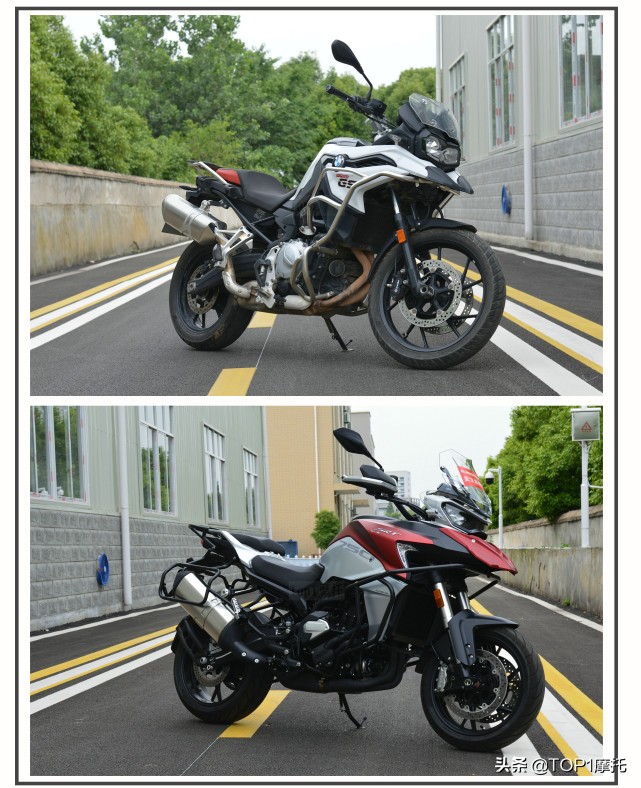 捍卫国产摩托车的尊严！QJMOTOR骁750 vs 宝马F750GS