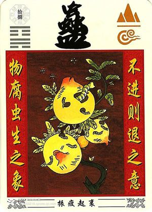 「不明觉厉」易学六十四说卦图（转载）