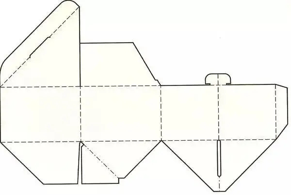 包裝盒結構圖繪製常見彩盒包裝結構設計