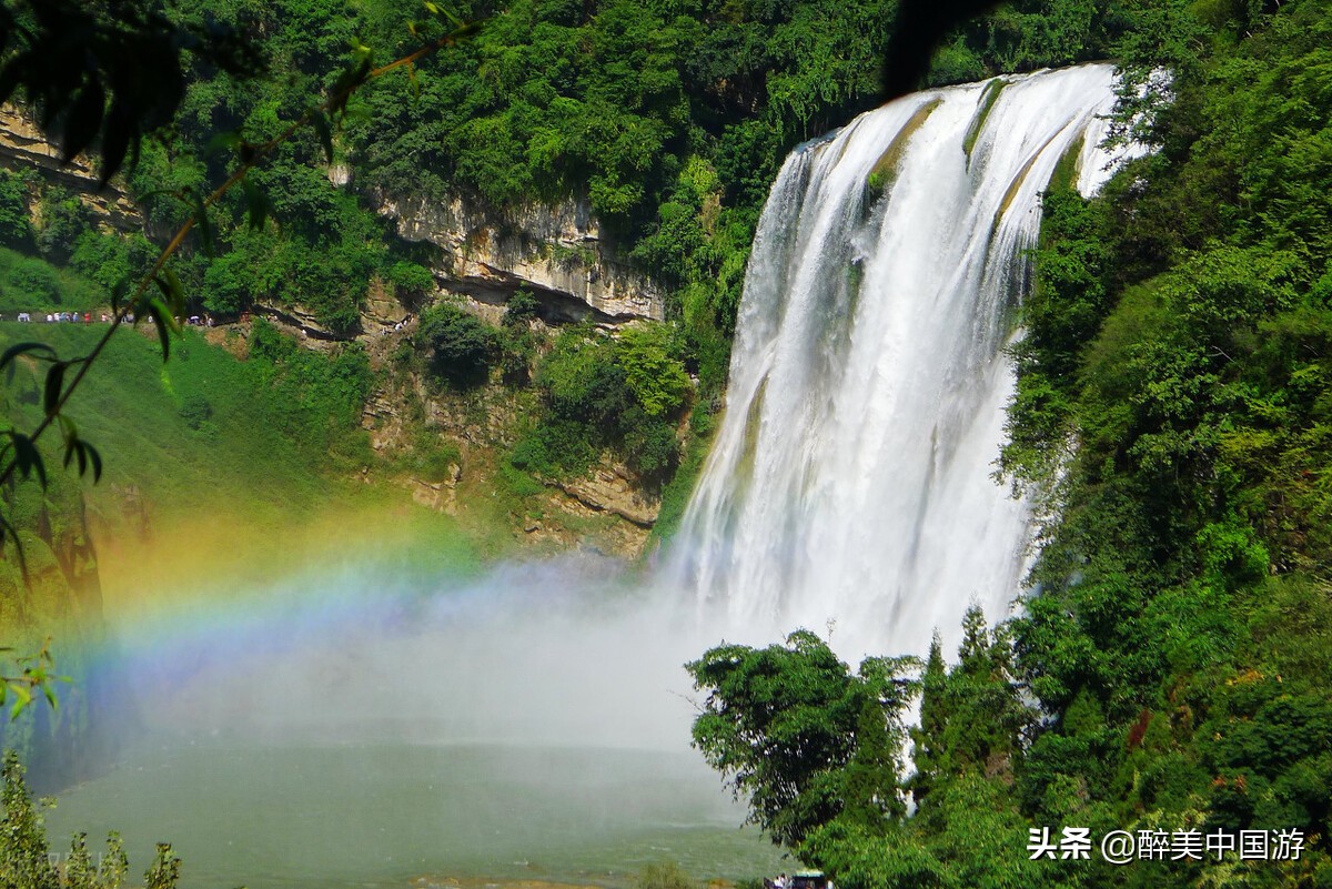 中国4大瀑布,个个雄伟壮观,气吞山河,每一处都会震撼你的心灵