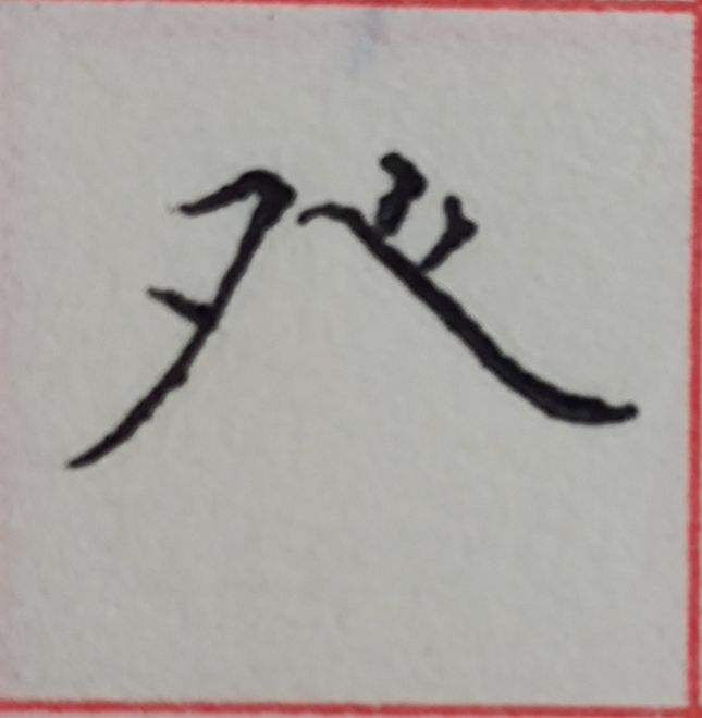 八字头的字有哪些字（重温常见偏旁部首字体知识）