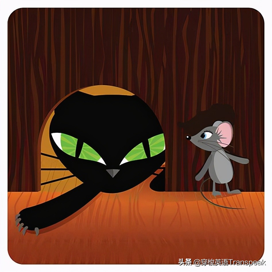 quiet as a mouse 安静得像只耗子？就是蹑手蹑脚呗