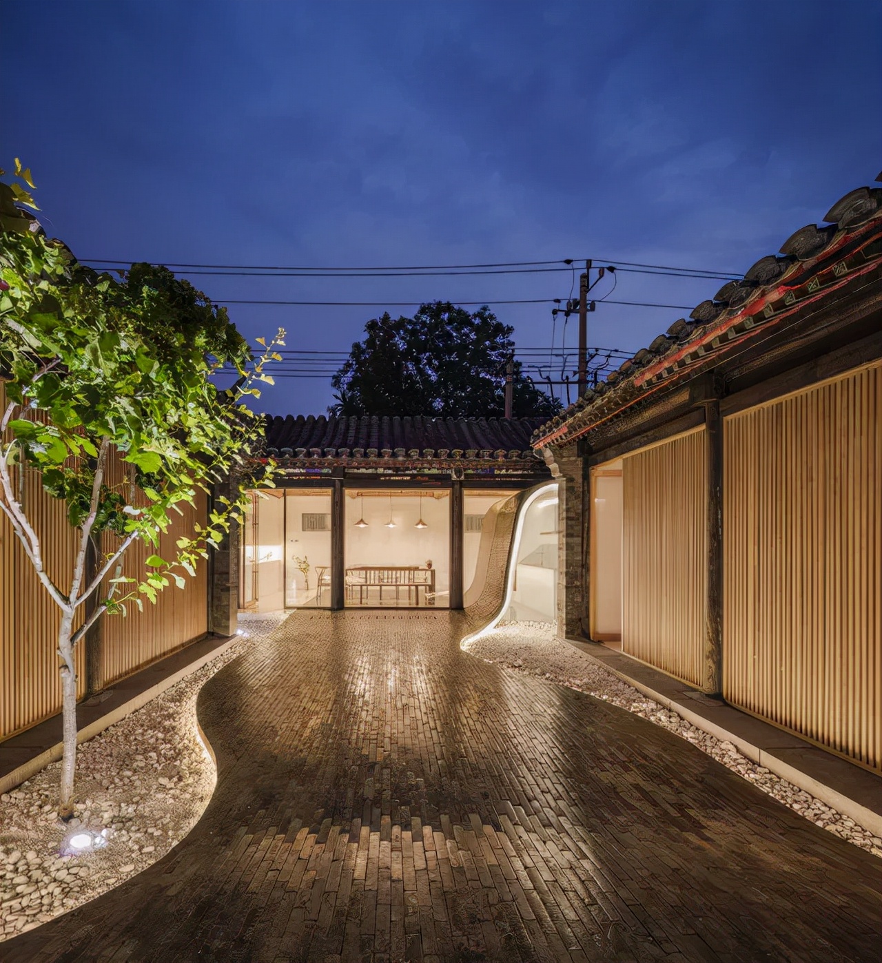 胡同大改造北京162m²极简风，自带禅意风格的四合院，大爱