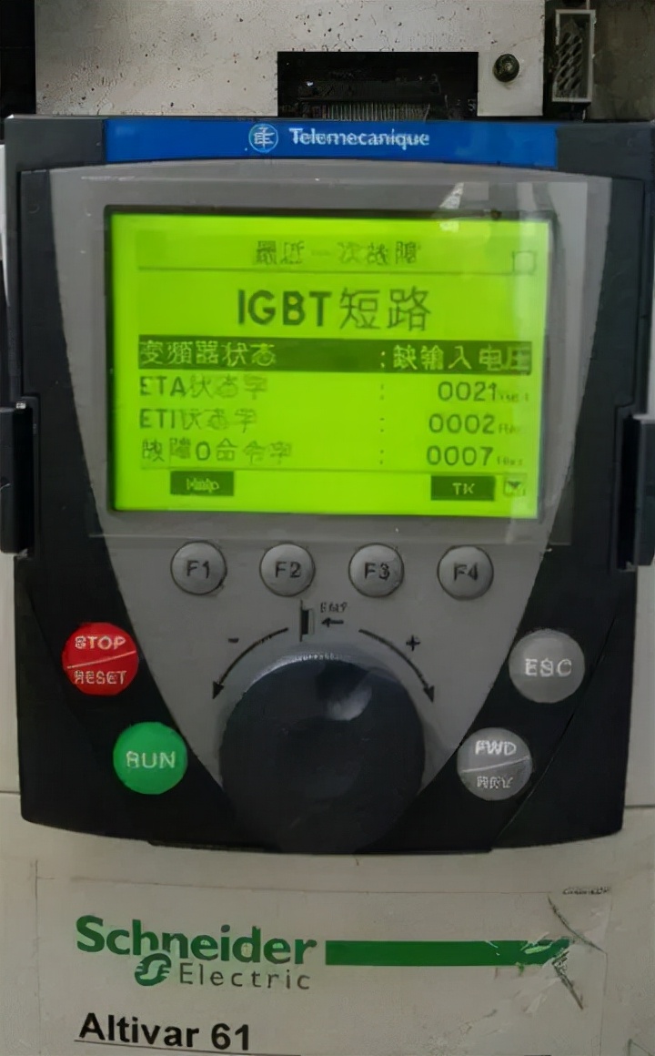 变频器过压、欠压、过热、过流故障原因及处理方法