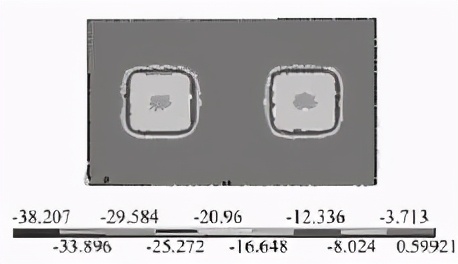 六桩厚承台传力模式试验和有限元分析