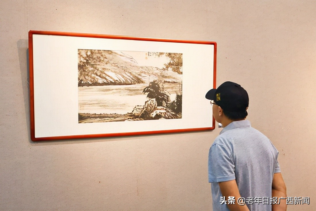 “庆祝中国共产党建党100周年•风展红旗—冯凤举画展”隆重开幕