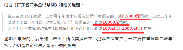 抓紧！工商年报2021年3月31日截止！否则逾期申报要罚款