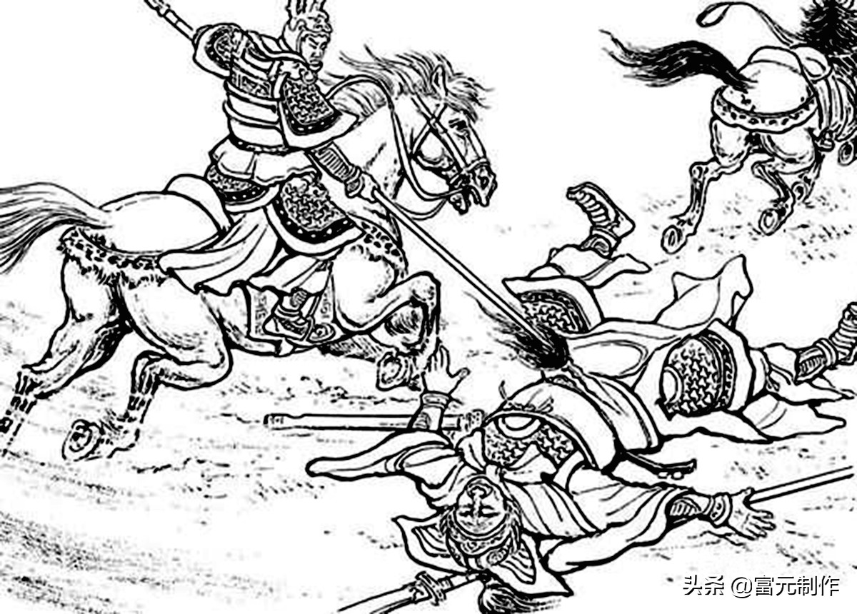 马超二十个回合战败了张郃，为什么却与曹洪斗了四五十个回合？ 第6张