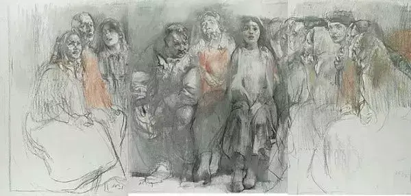 列宾美术学院素描作品，带你走进那个世界，对美另类的诠释