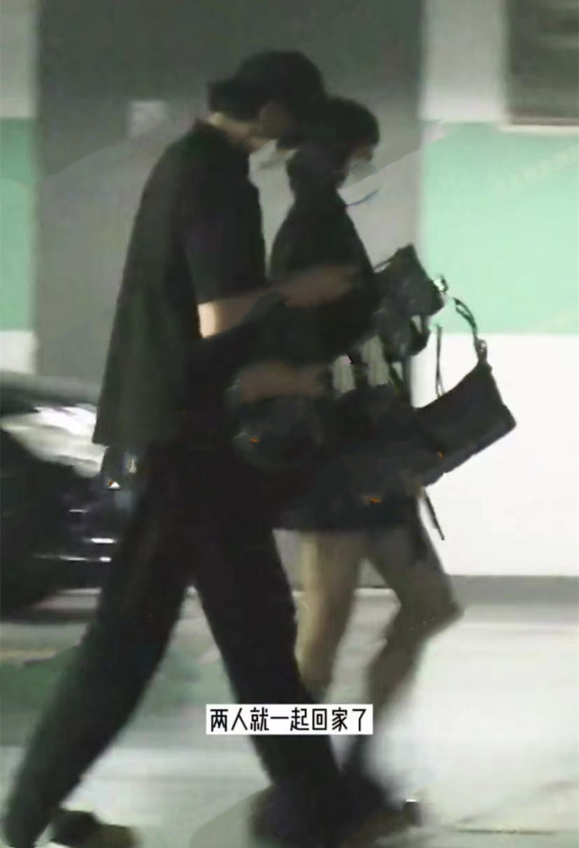 杨烁与女子深夜同回家，全程贴心照顾关系显亲密，本人已婚有俩娃