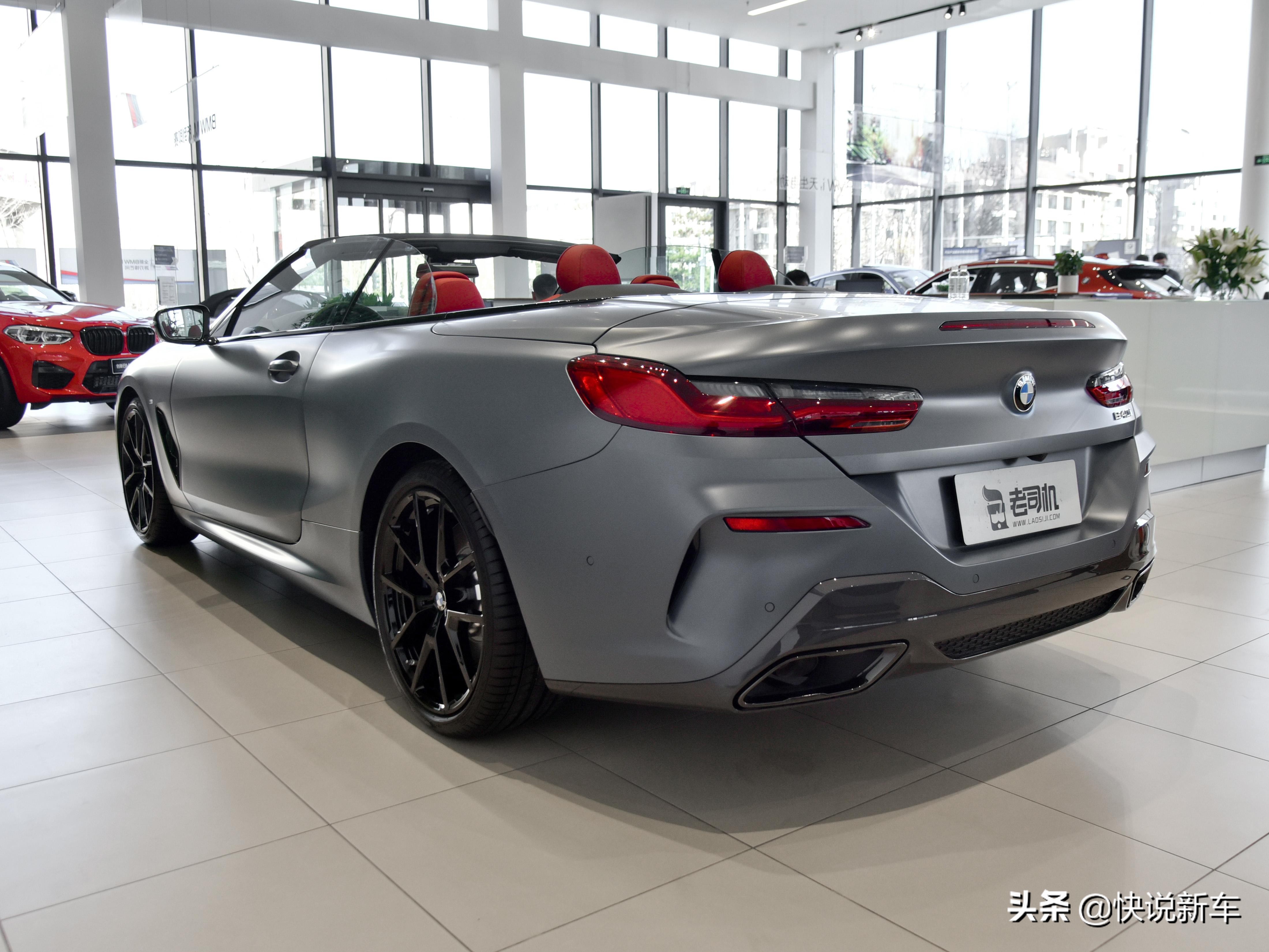 有实力的小阿姨看过来,敞篷小跑车新选择,实拍宝马8系