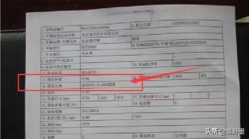 如何看你的车属于国几排放标准