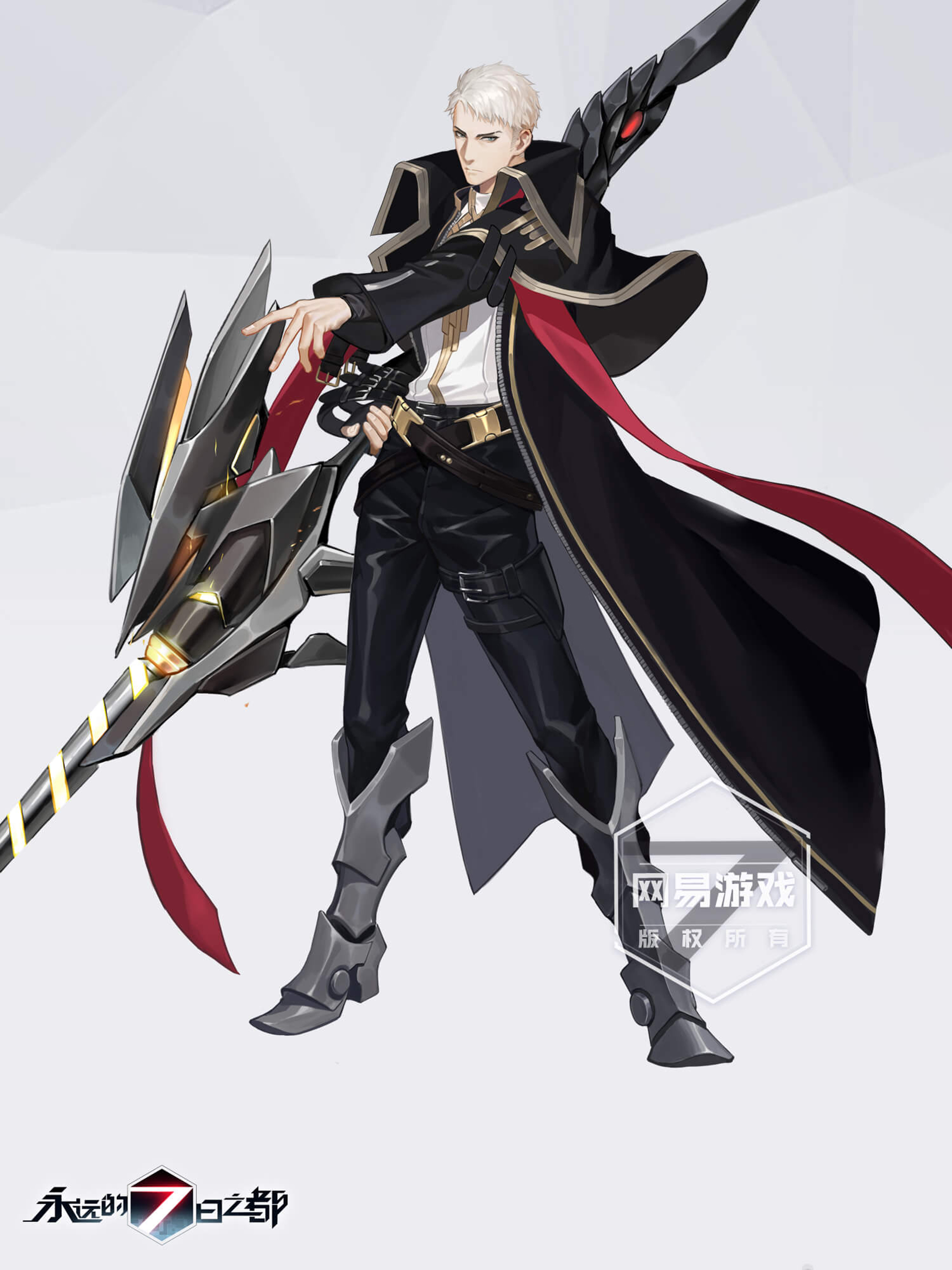 《永远的7日之都》全系列角色精美立绘插画欣赏,结交命运的伙伴